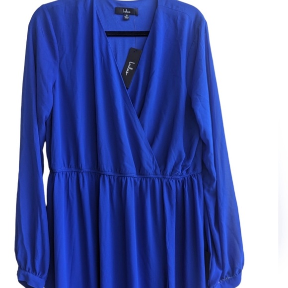 13. Lulus Wondrous Water Lilies Royal Blue Maxi Dress - Picture 6 of 16